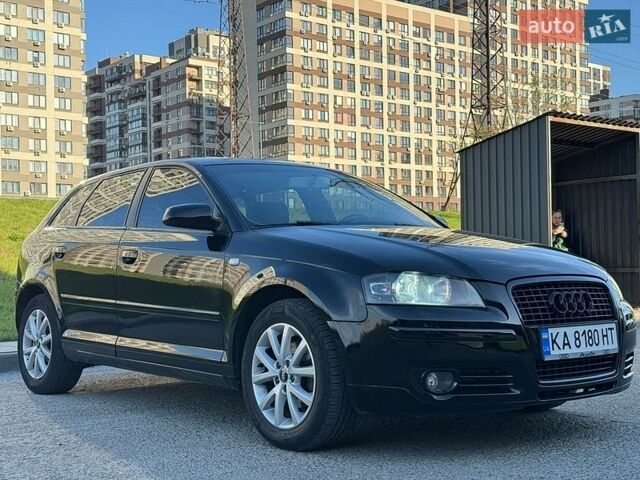 Черный Ауди А3, объемом двигателя 1.6 л и пробегом 215 тыс. км за 6900 $, фото 1 на Automoto.ua