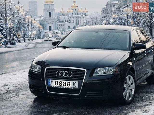 Черный Ауди А3, объемом двигателя 1.6 л и пробегом 197 тыс. км за 6400 $, фото 1 на Automoto.ua