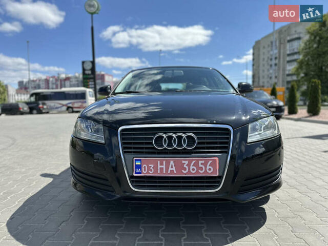 Черный Ауди А3, объемом двигателя 1.4 л и пробегом 231 тыс. км за 6550 $, фото 1 на Automoto.ua
