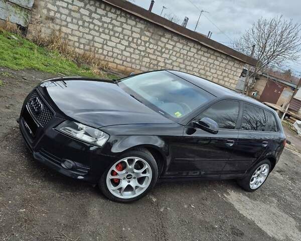 Черный Ауди А3, объемом двигателя 1.8 л и пробегом 202 тыс. км за 7999 $, фото 1 на Automoto.ua