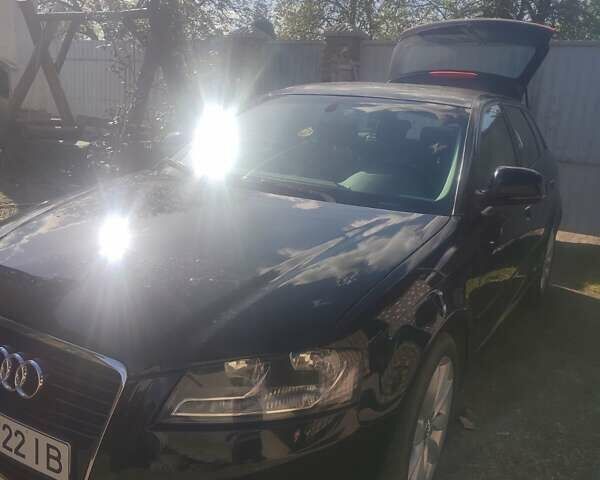 Черный Ауди А3, объемом двигателя 1.4 л и пробегом 155 тыс. км за 8000 $, фото 1 на Automoto.ua