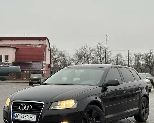 Чорний Ауді А3, об'ємом двигуна 1.8 л та пробігом 187 тис. км за 8300 $, фото 1 на Automoto.ua