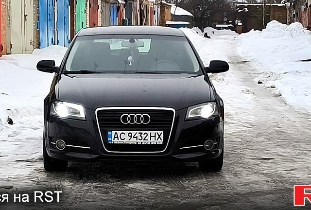 Черный Ауди А3, объемом двигателя 1.4 л и пробегом 237 тыс. км за 9000 $, фото 1 на Automoto.ua