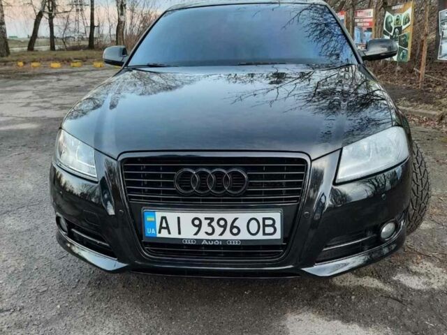 Черный Ауди А3, объемом двигателя 2 л и пробегом 300 тыс. км за 9500 $, фото 1 на Automoto.ua