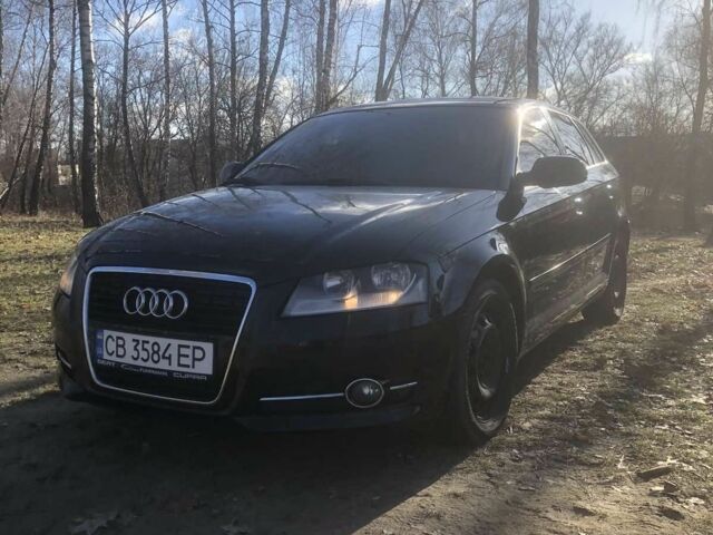 Ауді А3 2012 у Чернігові на Automoto.ua Чорний Ауді А3, об'ємом двигуна 1.4 л та пробігом 200 тис. км за 10500 $, фото 1 на Automoto.ua