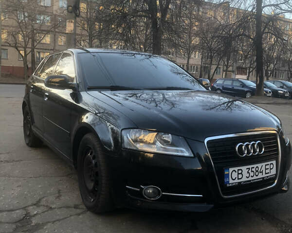 Черный Ауди А3, объемом двигателя 1.39 л и пробегом 200 тыс. км за 10500 $, фото 1 на Automoto.ua
