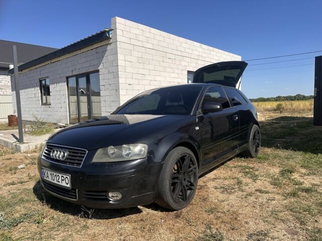 Чорний Ауді А3, об'ємом двигуна 2 л та пробігом 275 тис. км за 4095 $, фото 1 на Automoto.ua