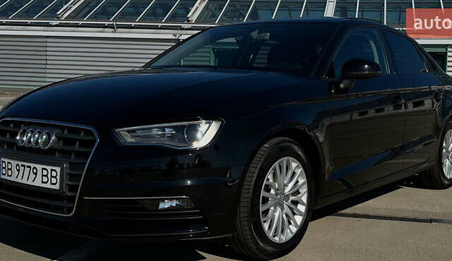Черный Ауди А3, объемом двигателя 2 л и пробегом 104 тыс. км за 20350 $, фото 1 на Automoto.ua