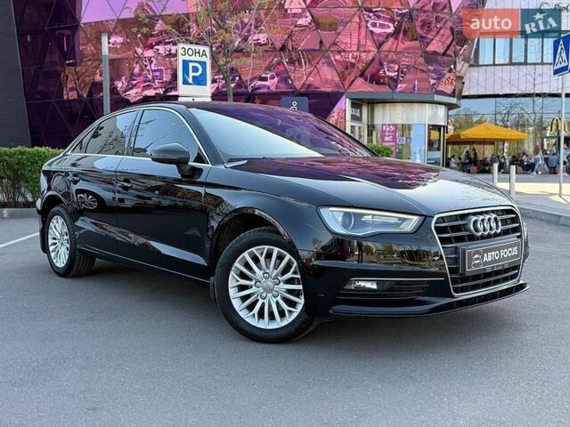 Черный Ауди А3, объемом двигателя 1.4 л и пробегом 127 тыс. км за 15990 $, фото 1 на Automoto.ua