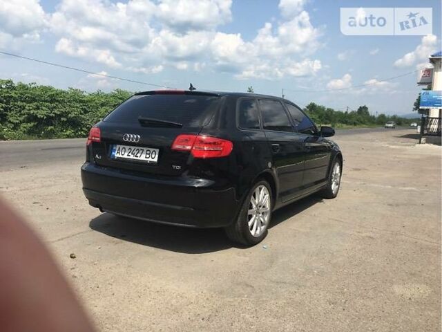 Чорний Ауді А3, об'ємом двигуна 2 л та пробігом 179 тис. км за 11300 $, фото 1 на Automoto.ua