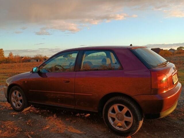 Ауди А3 1998 в Полтаве на Automoto.ua Красный Ауди А3, объемом двигателя 1.6 л и пробегом 255 тыс. км за 2700 $, фото 1 на Automoto.ua