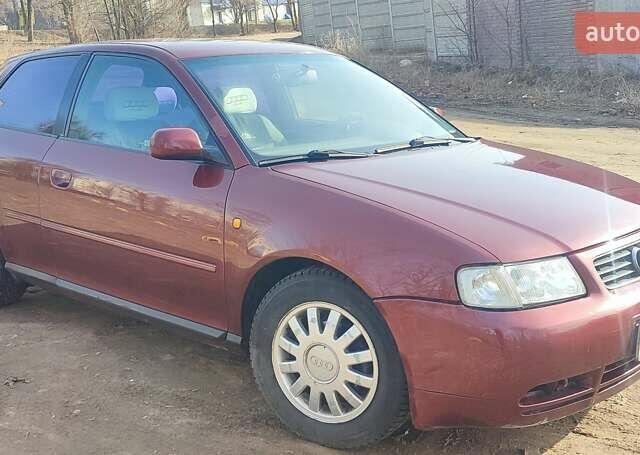 Червоний Ауді А3, об'ємом двигуна 1.6 л та пробігом 321 тис. км за 3600 $, фото 1 на Automoto.ua