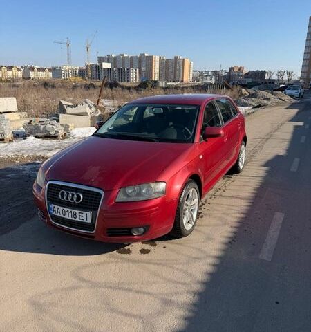 Красный Ауди А3, объемом двигателя 1.6 л и пробегом 292 тыс. км за 7200 $, фото 1 на Automoto.ua