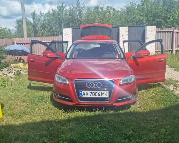 Червоний Ауді А3, об'ємом двигуна 1.8 л та пробігом 177 тис. км за 10500 $, фото 1 на Automoto.ua