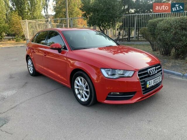 Красный Ауди А3, объемом двигателя 1.4 л и пробегом 116 тыс. км за 14440 $, фото 1 на Automoto.ua