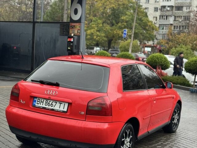 Красный Ауди А3, объемом двигателя 1.8 л и пробегом 236 тыс. км за 2600 $, фото 1 на Automoto.ua