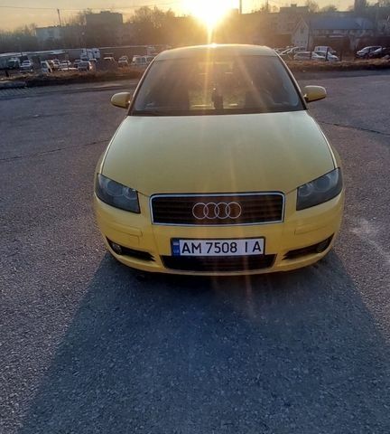 Жовтий Ауді А3, об'ємом двигуна 1.6 л та пробігом 173 тис. км за 5000 $, фото 1 на Automoto.ua