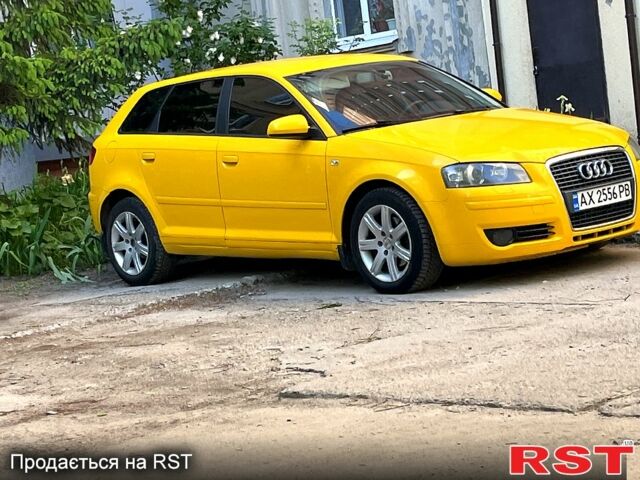 Жовтий Ауді А3, об'ємом двигуна 2 л та пробігом 300 тис. км за 5500 $, фото 1 на Automoto.ua