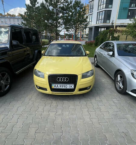 Желтый Ауди А3, объемом двигателя 2 л и пробегом 376 тыс. км за 4800 $, фото 1 на Automoto.ua
