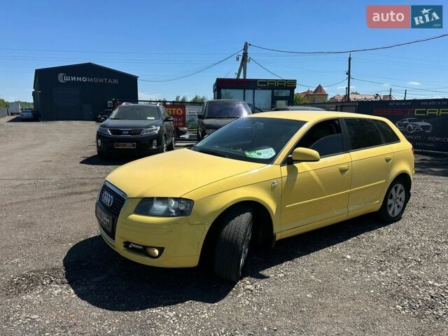 Жовтий Ауді А3, об'ємом двигуна 1.6 л та пробігом 217 тис. км за 5750 $, фото 1 на Automoto.ua