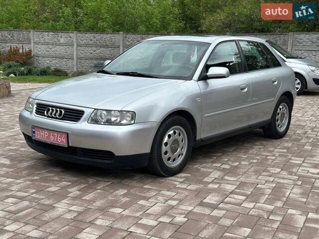 Сірий Ауді А3, об'ємом двигуна 1.6 л та пробігом 202 тис. км за 5300 $, фото 1 на Automoto.ua