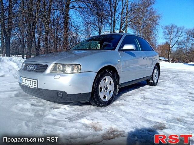 Серый Ауди А3, объемом двигателя 1.8 л и пробегом 376 тыс. км за 3800 $, фото 1 на Automoto.ua