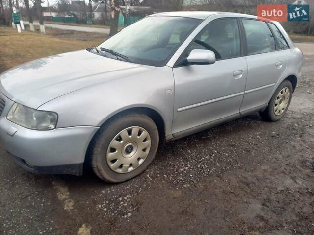 Сірий Ауді А3, об'ємом двигуна 1.6 л та пробігом 237 тис. км за 5300 $, фото 1 на Automoto.ua