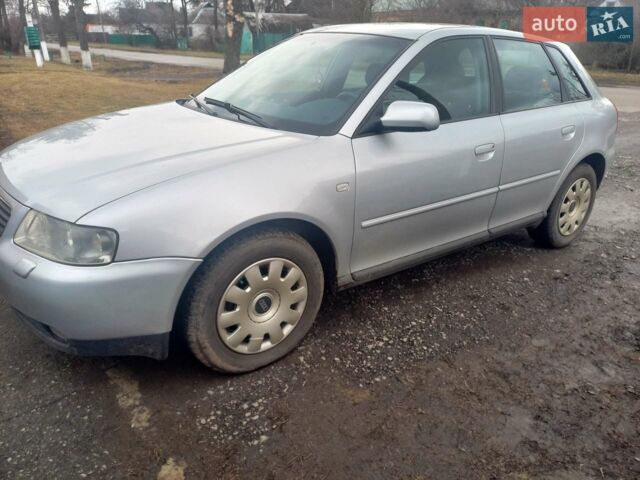 Сірий Ауді А3, об'ємом двигуна 1.6 л та пробігом 237 тис. км за 5300 $, фото 1 на Automoto.ua