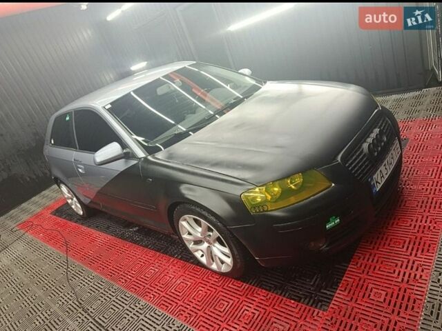 Серый Ауди А3, объемом двигателя 2 л и пробегом 481 тыс. км за 4300 $, фото 1 на Automoto.ua