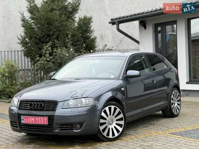 Серый Ауди А3, объемом двигателя 2 л и пробегом 220 тыс. км за 4750 $, фото 1 на Automoto.ua
