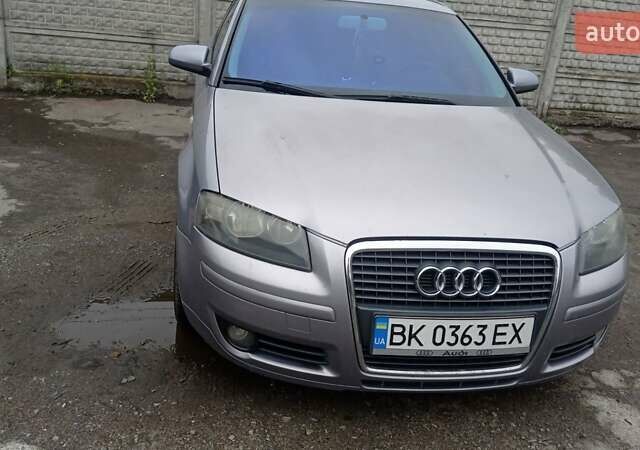 Серый Ауди А3, объемом двигателя 1.97 л и пробегом 230 тыс. км за 6400 $, фото 1 на Automoto.ua