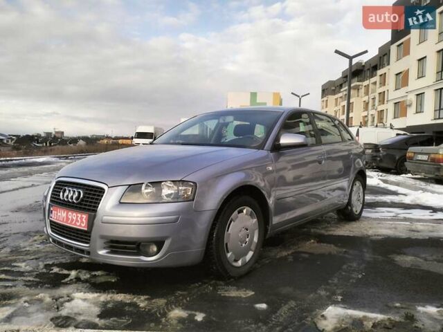 Сірий Ауді А3, об'ємом двигуна 1.6 л та пробігом 223 тис. км за 7299 $, фото 1 на Automoto.ua