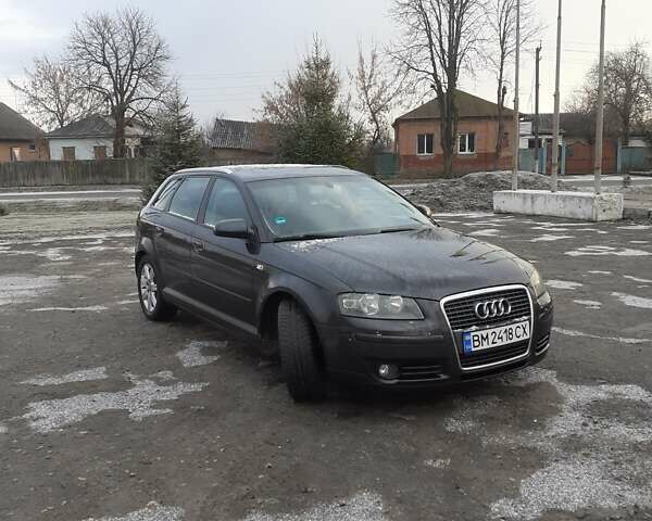 Серый Ауди А3, объемом двигателя 1.6 л и пробегом 212 тыс. км за 6700 $, фото 1 на Automoto.ua