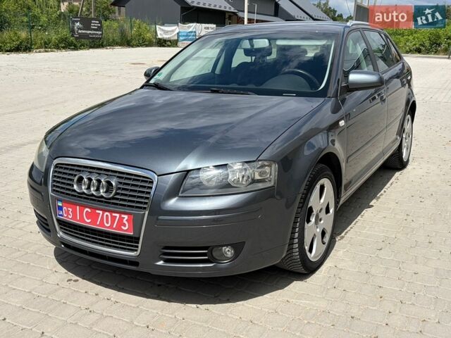 Сірий Ауді А3, об'ємом двигуна 1.6 л та пробігом 217 тис. км за 6800 $, фото 1 на Automoto.ua