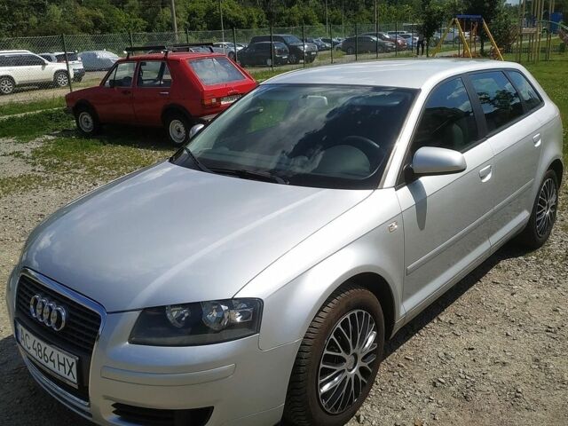 Сірий Ауді А3, об'ємом двигуна 1.6 л та пробігом 190 тис. км за 7400 $, фото 1 на Automoto.ua