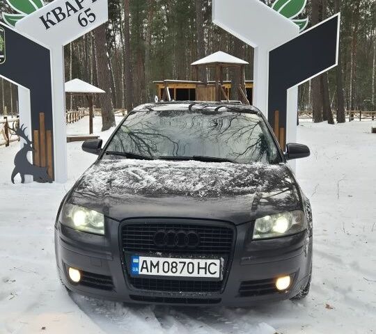 Серый Ауди А3, объемом двигателя 1.8 л и пробегом 325 тыс. км за 6650 $, фото 1 на Automoto.ua