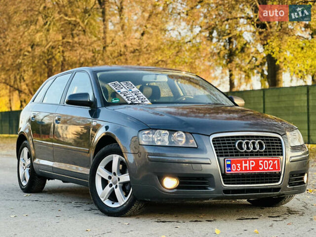 Ауди А3 2007 в Тернополе на Automoto.ua Серый Ауди А3, объемом двигателя 1.6 л и пробегом 203 тыс. км за 7499 $, фото 1 на Automoto.ua