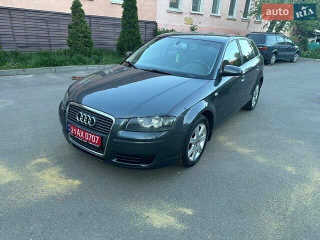 Сірий Ауді А3, об'ємом двигуна 1.8 л та пробігом 195 тис. км за 6800 $, фото 1 на Automoto.ua