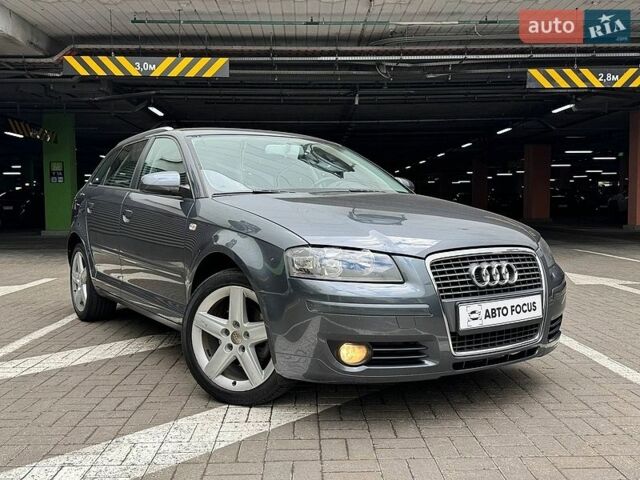 Сірий Ауді А3, об'ємом двигуна 1.8 л та пробігом 223 тис. км за 7490 $, фото 1 на Automoto.ua