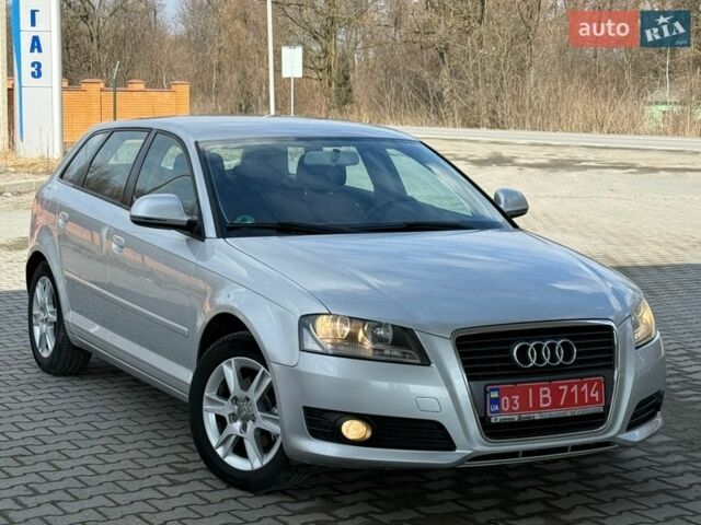 Сірий Ауді А3, об'ємом двигуна 1.6 л та пробігом 189 тис. км за 7450 $, фото 1 на Automoto.ua