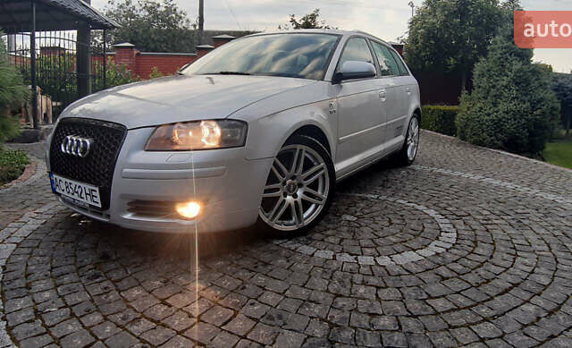 Серый Ауди А3, объемом двигателя 1.8 л и пробегом 202 тыс. км за 7990 $, фото 1 на Automoto.ua