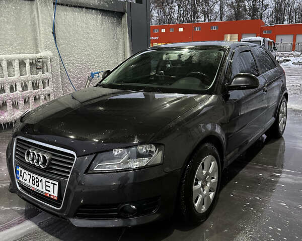 Серый Ауди А3, объемом двигателя 1.9 л и пробегом 270 тыс. км за 7500 $, фото 1 на Automoto.ua