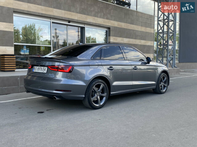 Серый Ауди А3, объемом двигателя 2 л и пробегом 150 тыс. км за 13999 $, фото 1 на Automoto.ua