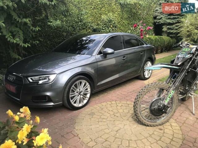 Серый Ауди А3, объемом двигателя 2 л и пробегом 56 тыс. км за 17500 $, фото 1 на Automoto.ua