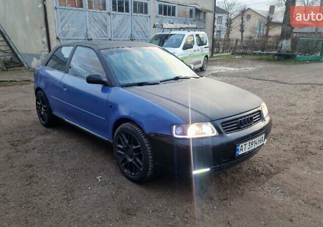 Синий Ауди А3, объемом двигателя 1.8 л и пробегом 350 тыс. км за 3000 $, фото 1 на Automoto.ua