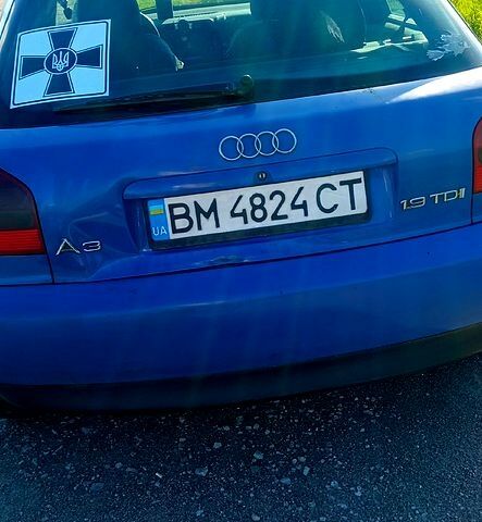 Синий Ауди А3, объемом двигателя 1.9 л и пробегом 450 тыс. км за 2000 $, фото 1 на Automoto.ua