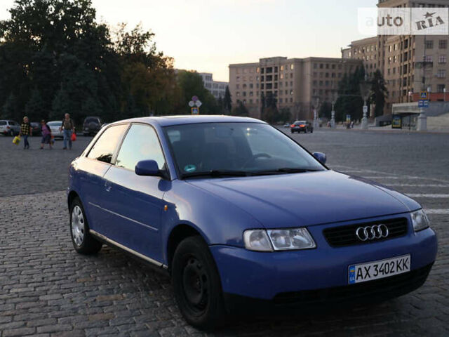 Синий Ауди А3, объемом двигателя 1.78 л и пробегом 441 тыс. км за 3500 $, фото 1 на Automoto.ua