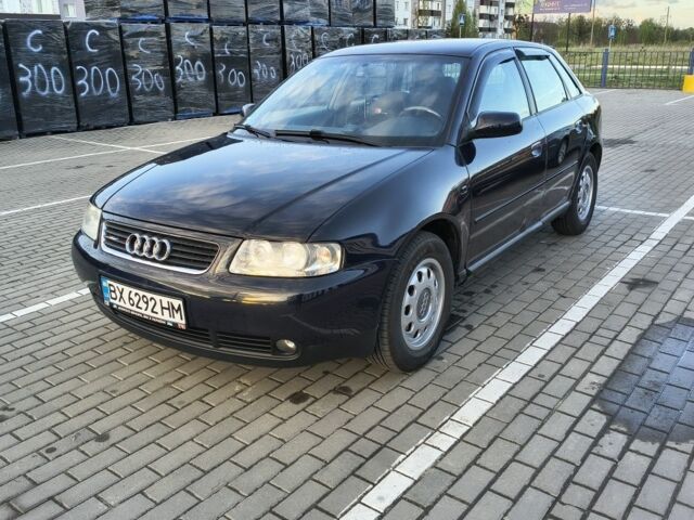 Синий Ауди А3, объемом двигателя 1.8 л и пробегом 230 тыс. км за 3400 $, фото 1 на Automoto.ua