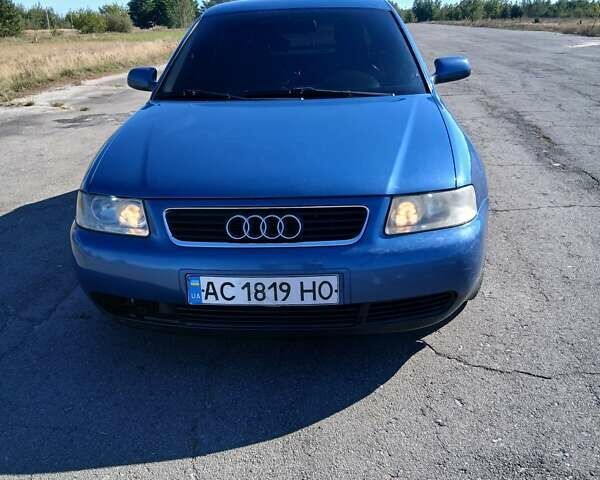 Синий Ауди А3, объемом двигателя 1.9 л и пробегом 347 тыс. км за 4000 $, фото 1 на Automoto.ua