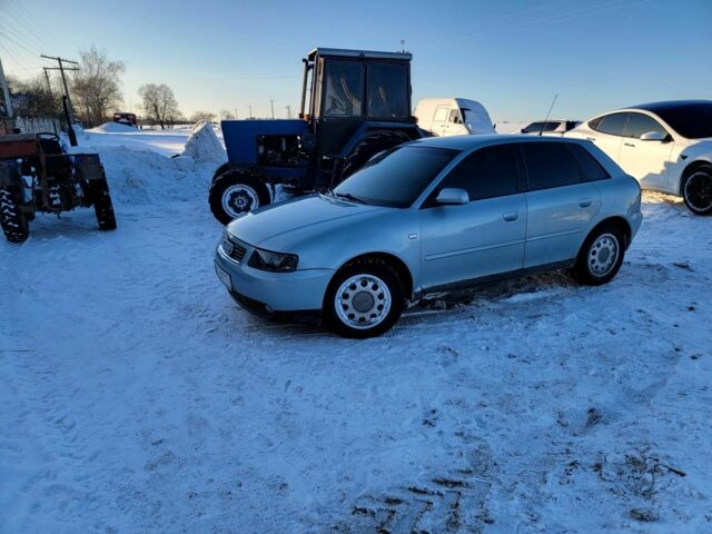 Синий Ауди А3, объемом двигателя 1.8 л и пробегом 160 тыс. км за 4000 $, фото 1 на Automoto.ua